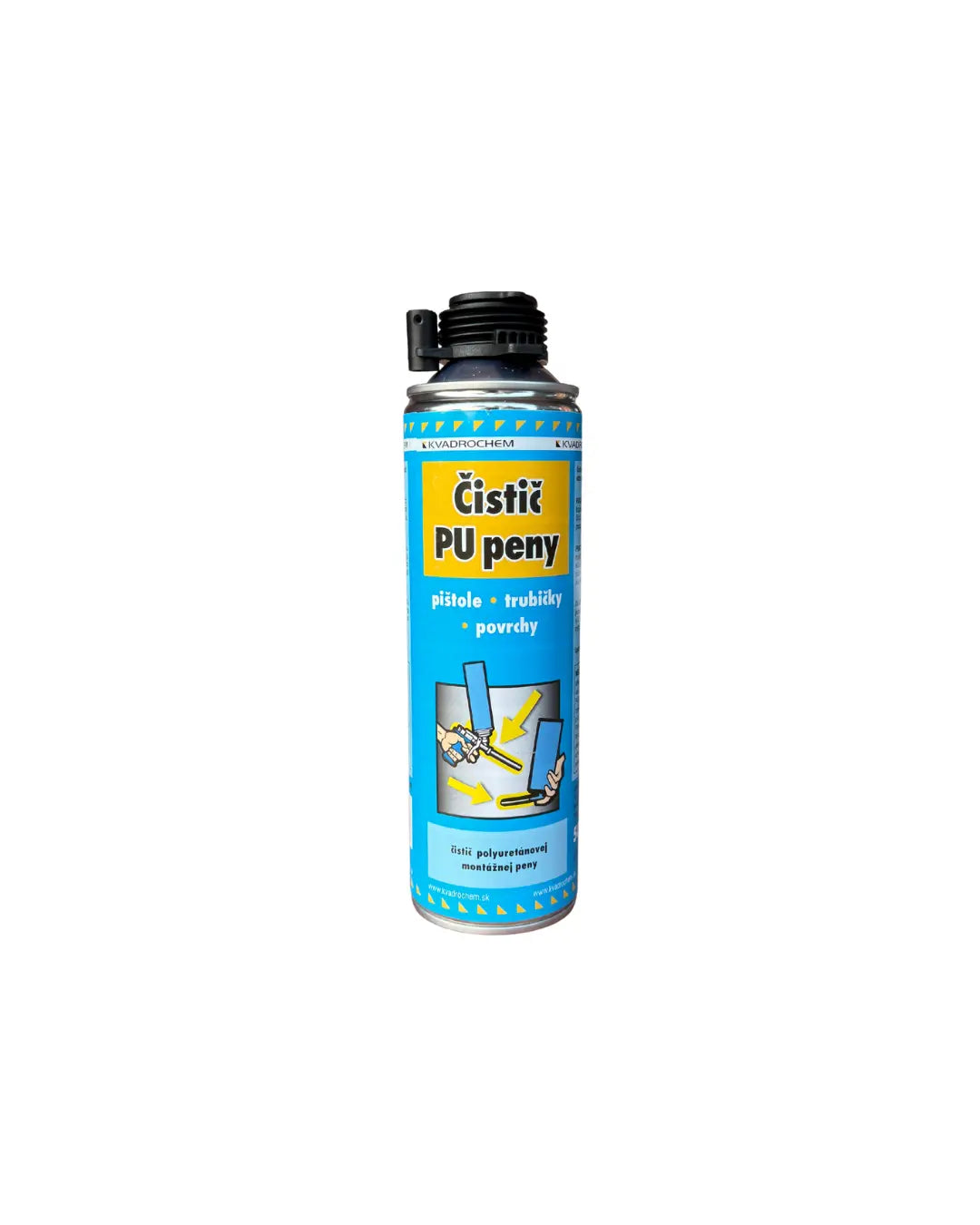 Čistič PU peny spray – čistič polyuretánovej peny zalupro