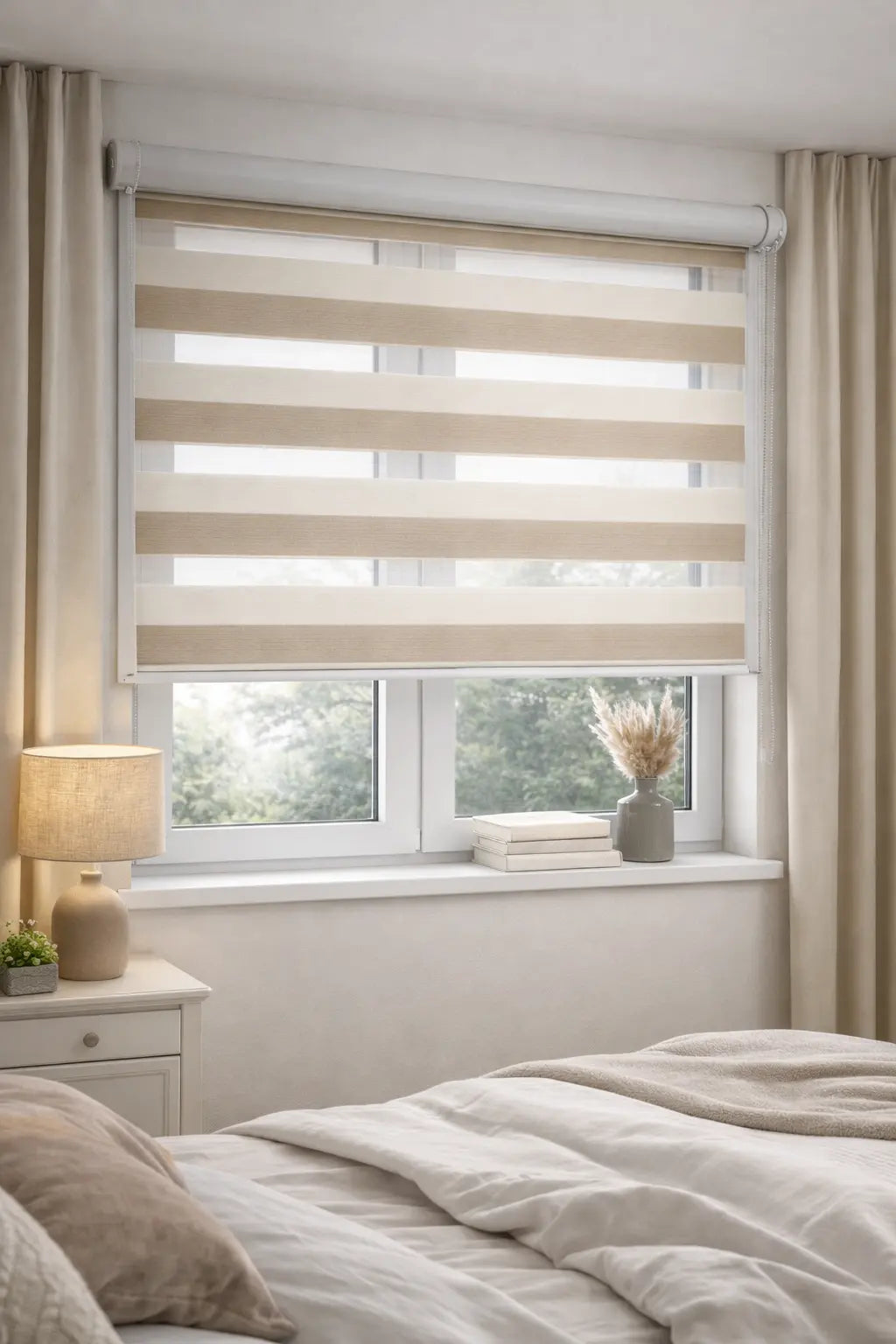 Interiérová roleta Deň a Noc – moderné látkové rolety na okná zalupro